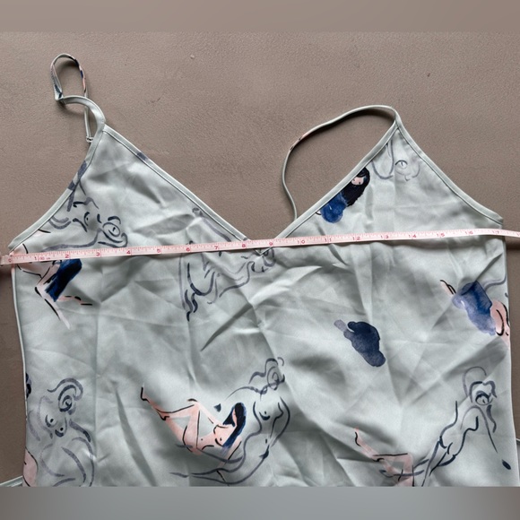 Aritzia Wilfred Slip Dress Midi Length Satin - Picture 5 of 6